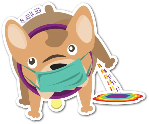 😀 Стикер «женсовет» для Telegram
