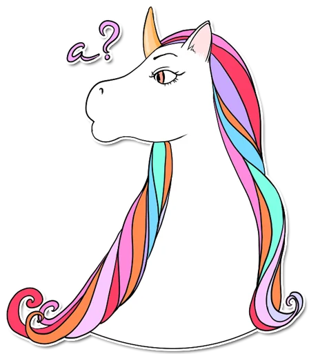 🧐 Стикер «unicorn_kravez» для Telegram