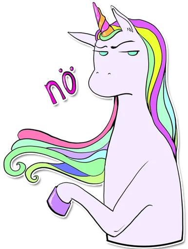 😤 Стикер «unicorn_kravez» для Telegram