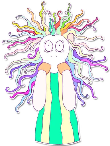 Стикерпак unicorn_kravez для Telegram