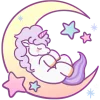 😴 Эмодзи «Единорожек» для Telegram
