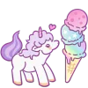 🍧 Эмодзи «Единорожек» для Telegram
