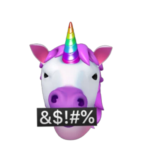 🦄 Стикер «Unicorn Единорог» для Telegram
