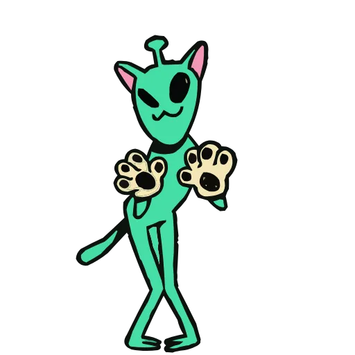 🛸 Эмодзи «Неопознанные Летающие Обаяшки» для Telegram