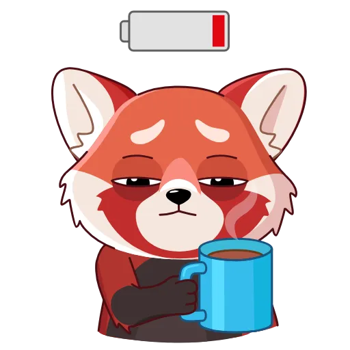 🥱 Стикер «UniLecs Panda» для Telegram