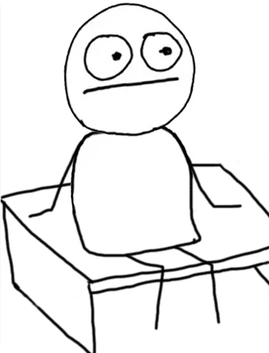 😐 Стикер «Unimpressed» для Telegram
