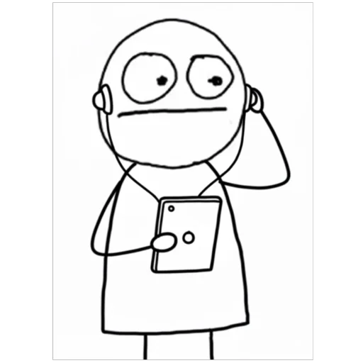 😐 Стикер «Unimpressed» для Telegram