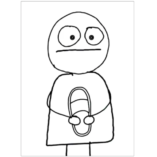 😐 Стикер «Unimpressed» для Telegram