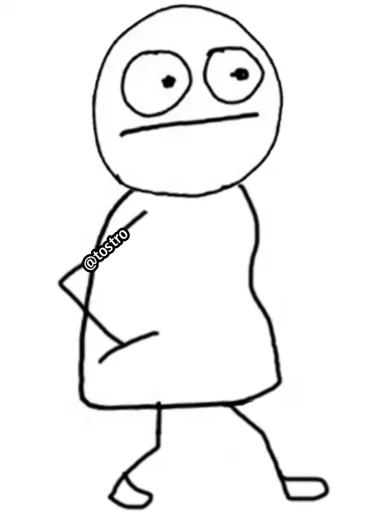 😐 Стикер «Unimpressed» для Telegram