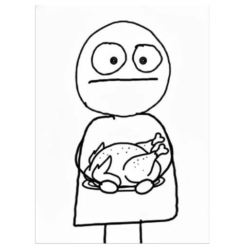 🫥 Стикер «Unimpressed» для Telegram