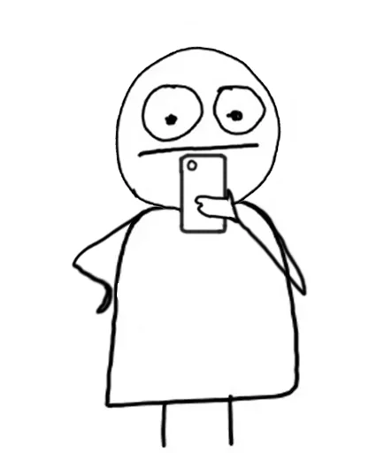 😐 Стикер «Unimpressed» для Telegram