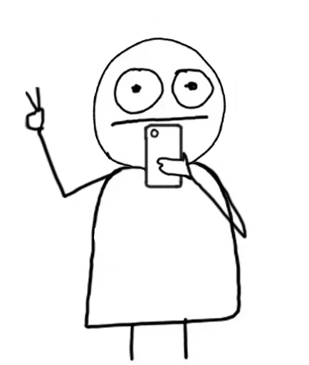 😐 Стикер «Unimpressed» для Telegram