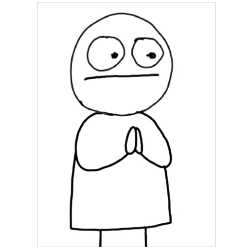 🫥 Стикер «Unimpressed» для Telegram