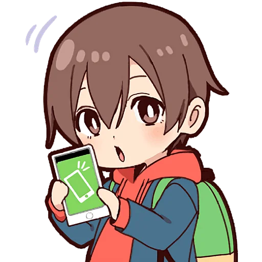 😯 Стикер «Юный кун» для Telegram