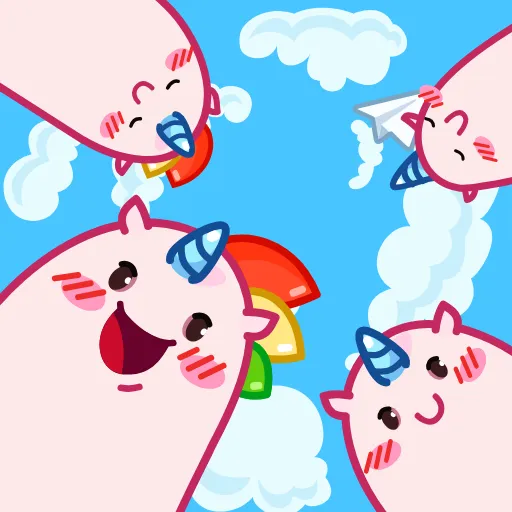 👋 Стикер «Uni» для Telegram