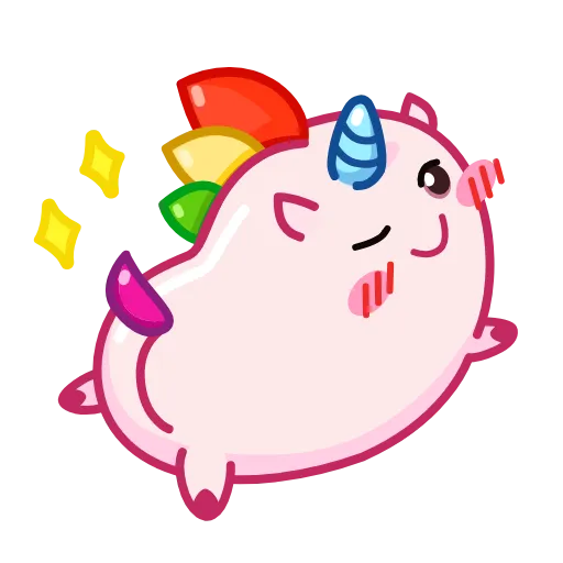 🍑 Стикер «Uni» для Telegram