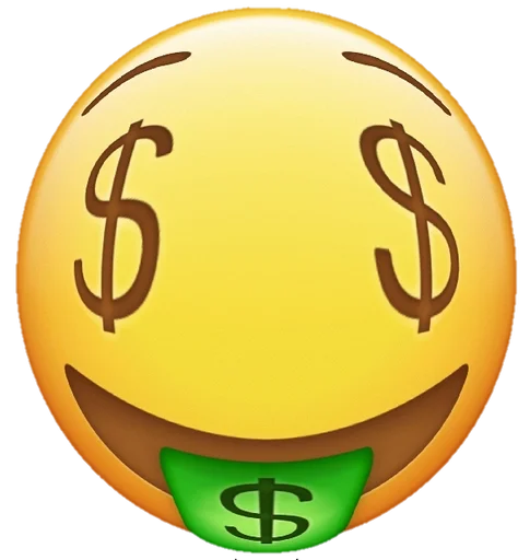 🤑 Стикер «Funny Smiles» для Telegram