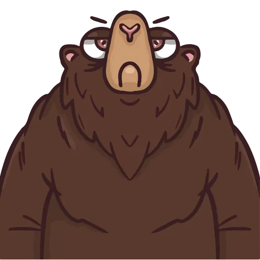 🐻 Эмодзи «Мульт-вселенная L» для Telegram