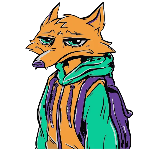 🦊 Эмодзи «Мульт-вселенная L» для Telegram