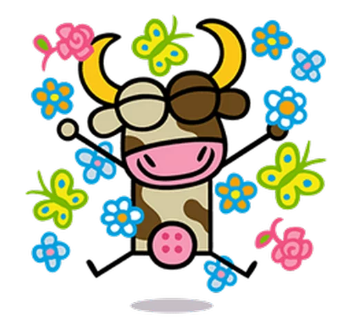 😊 Стикер «Universo Kukuxumusu [SeRaMo.iR]» для Telegram