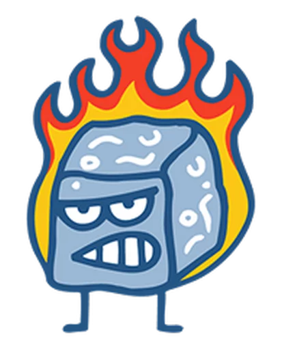 😡 Стикер «Universo Kukuxumusu [SeRaMo.iR]» для Telegram