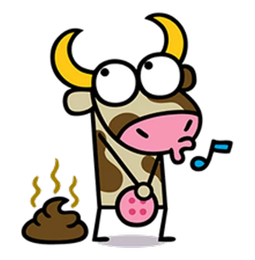 💩 Стикер «Universo Kukuxumusu [SeRaMo.iR]» для Telegram