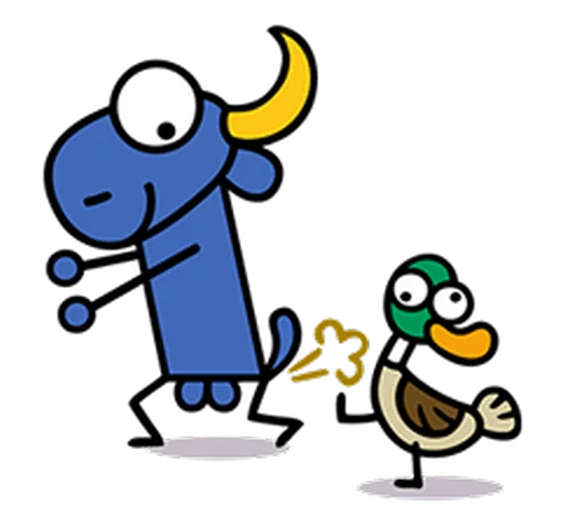 😨 Стикер «Universo Kukuxumusu [SeRaMo.iR]» для Telegram