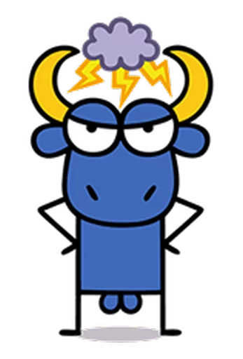 👿 Стикер «Universo Kukuxumusu [SeRaMo.iR]» для Telegram