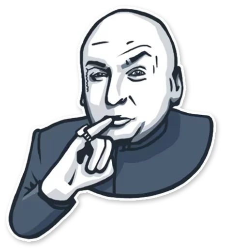😈 Стикер «Знаменитости» для Telegram