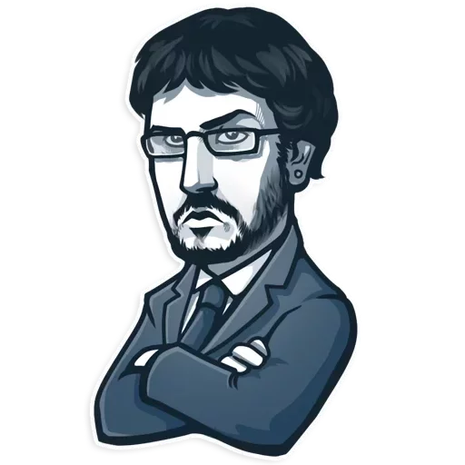 😠 Стикер «Знаменитости» для Telegram
