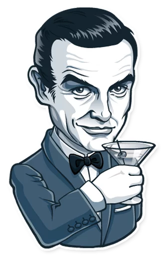 😏 Стикер «Знаменитости» для Telegram