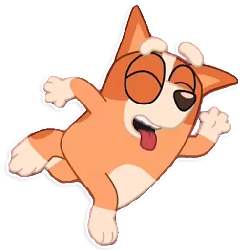 😴 Стикер «Unofficial Bluey» для Telegram