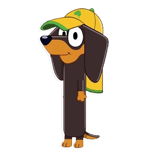 🍫 Стикер «Unofficial Bluey» для Telegram