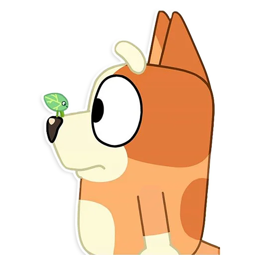 🍃 Стикер «Unofficial Bluey» для Telegram