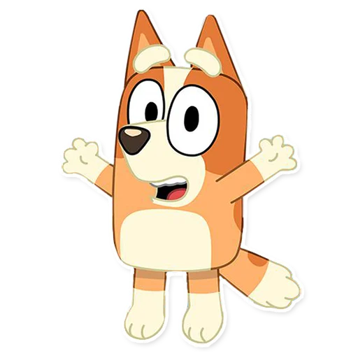❗ Стикер «Unofficial Bluey» для Telegram