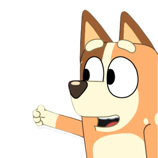 👍 Стикер «Unofficial Bluey» для Telegram