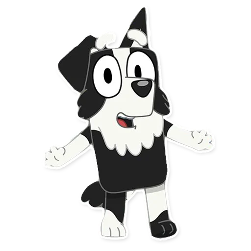 😁 Стикер «Unofficial Bluey» для Telegram