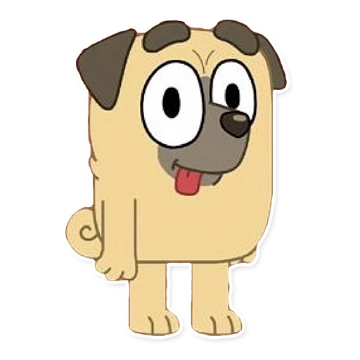 😋 Стикер «Unofficial Bluey» для Telegram