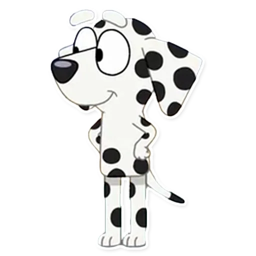 ➗ Стикер «Unofficial Bluey» для Telegram