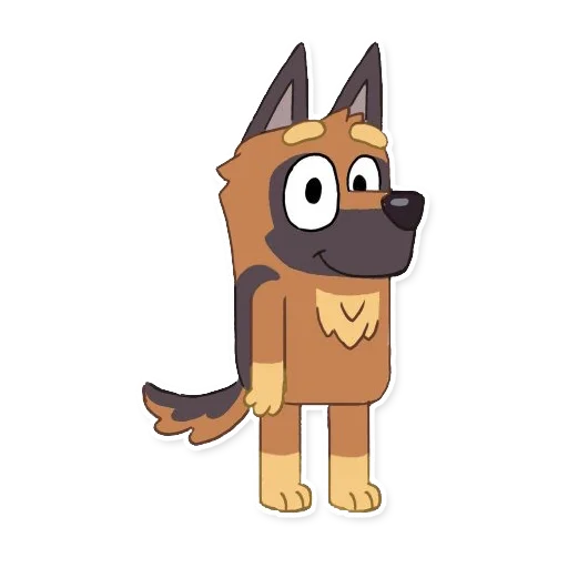 👕 Стикер «Unofficial Bluey» для Telegram