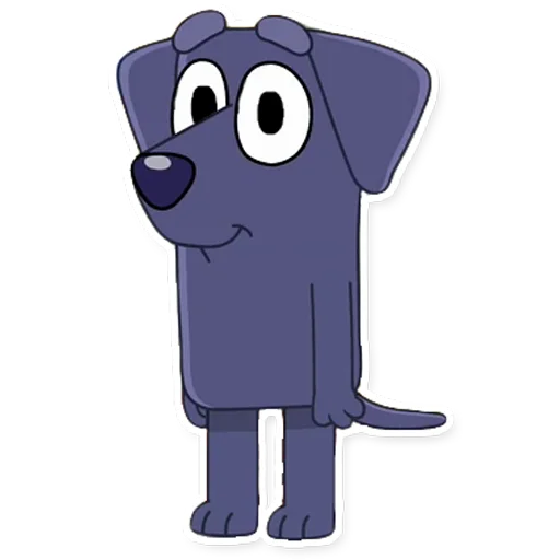 🔮 Стикер «Unofficial Bluey» для Telegram