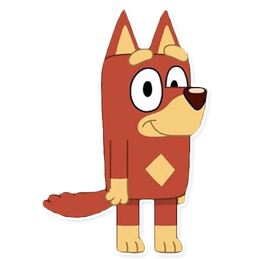 ♦ Стикер «Unofficial Bluey» для Telegram