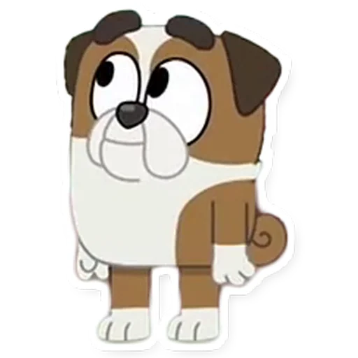 🐃 Стикер «Unofficial Bluey» для Telegram