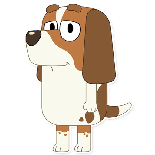 🔵 Стикер «Unofficial Bluey» для Telegram