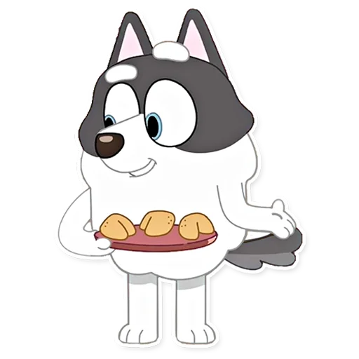 🥠 Стикер «Unofficial Bluey» для Telegram