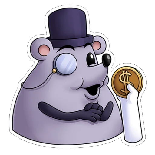 🤑 Стикер «unoniceguy» для Telegram