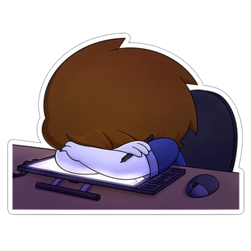 😪 Стикер «unoniceguy» для Telegram