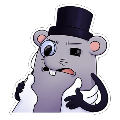 🐀 Стикер «unoniceguy» для Telegram