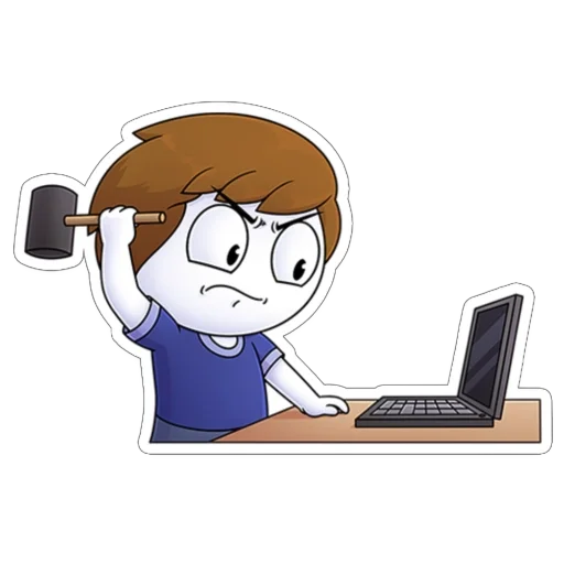 💻 Стикер «unoniceguy» для Telegram