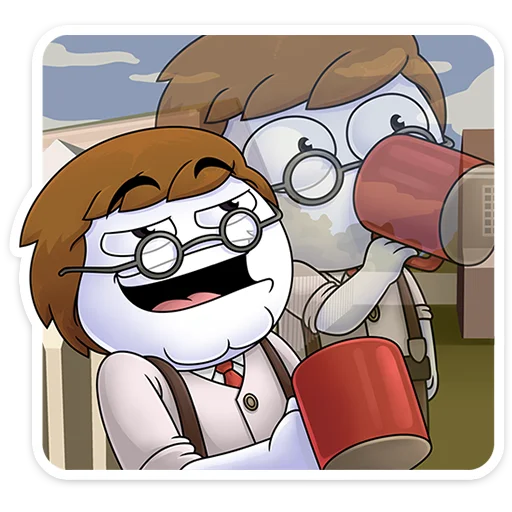 ☕️ Стикер «unoniceguy» для Telegram